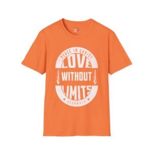 Love Without Limits T-Shirt — Inspirational Christian Faith Tee