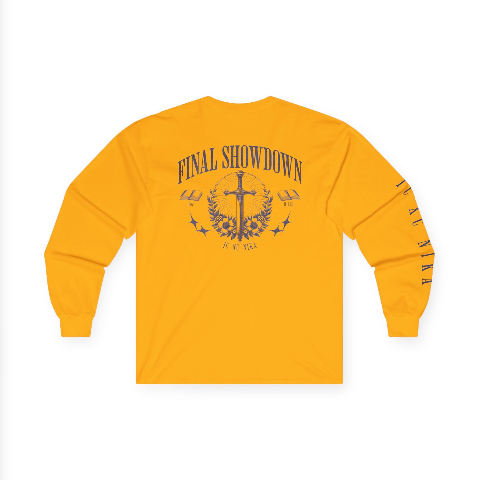 Revelation 19 : 19 Final Showdown Long Sleeve T-Shirt - Image 4