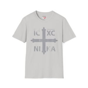 IC XC NIKA Cross T-Shirt - Byzantine Orthodox Christian Tee