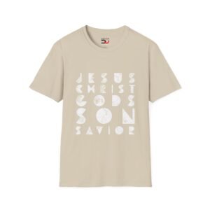 Jesus Christ Gods Son Savior - Christian T-shirt - UCD