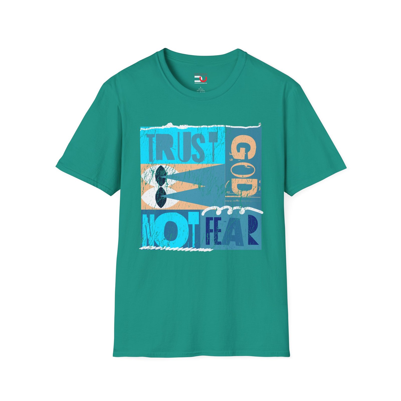 Trust God Not Fear T-Shirt — Inspirational Christian Tee - Image 5