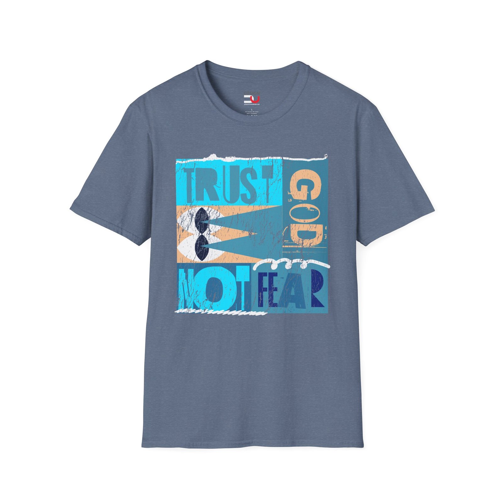 Trust God Not Fear T-Shirt — Inspirational Christian Tee - Image 6