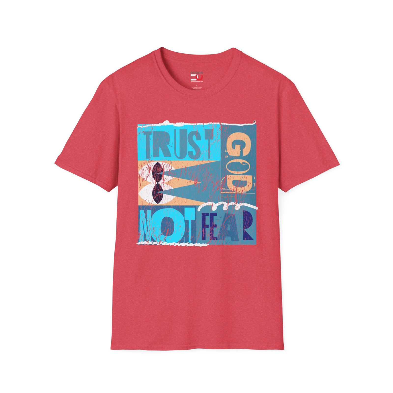Trust God Not Fear T-Shirt — Inspirational Christian Tee - Image 9