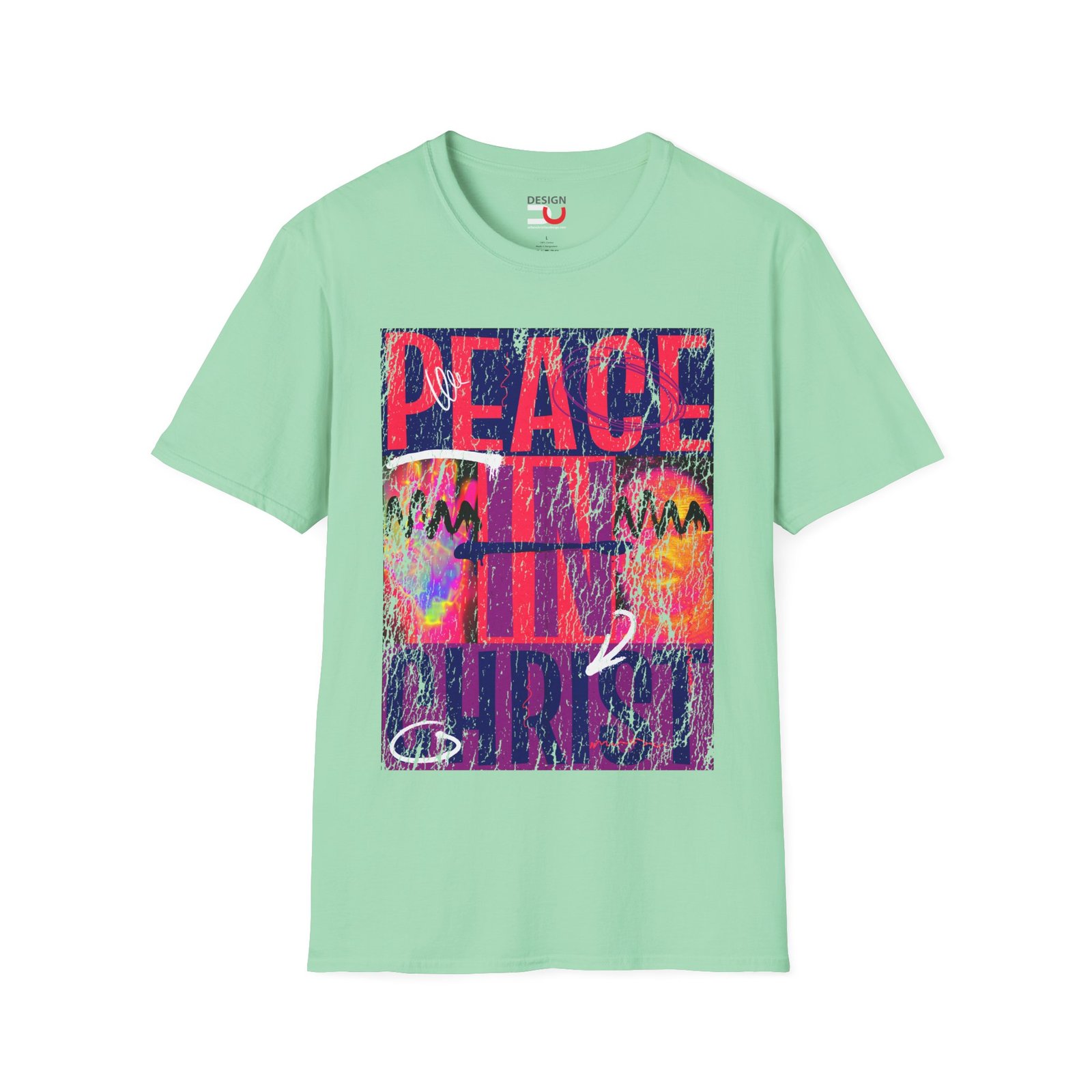 Peace in Christ T-Shirt — Colorful Christian Faith Tee - Image 6