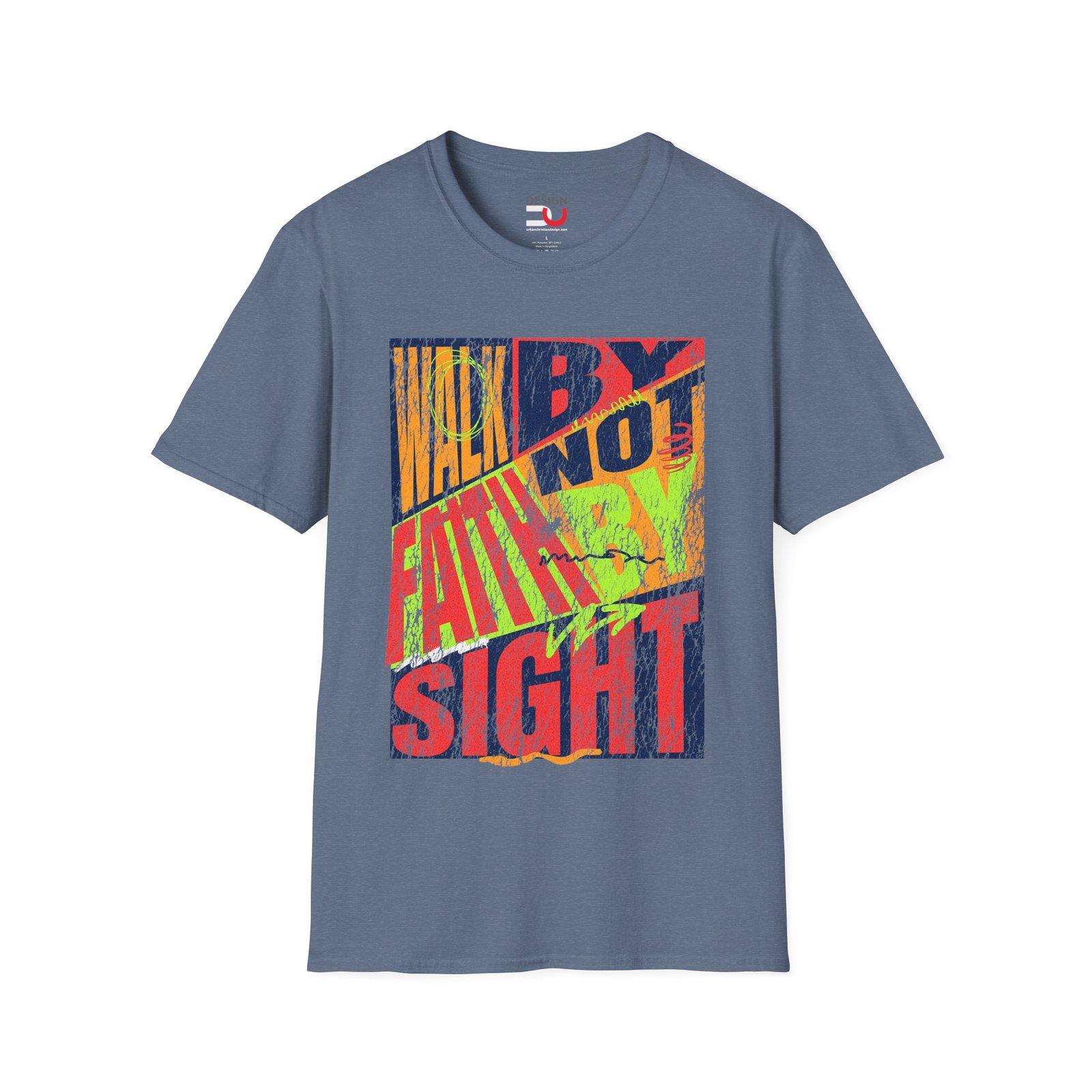 Walk By Faith Not By Sight T-Shirt — Christian Faith Tee - Image 7
