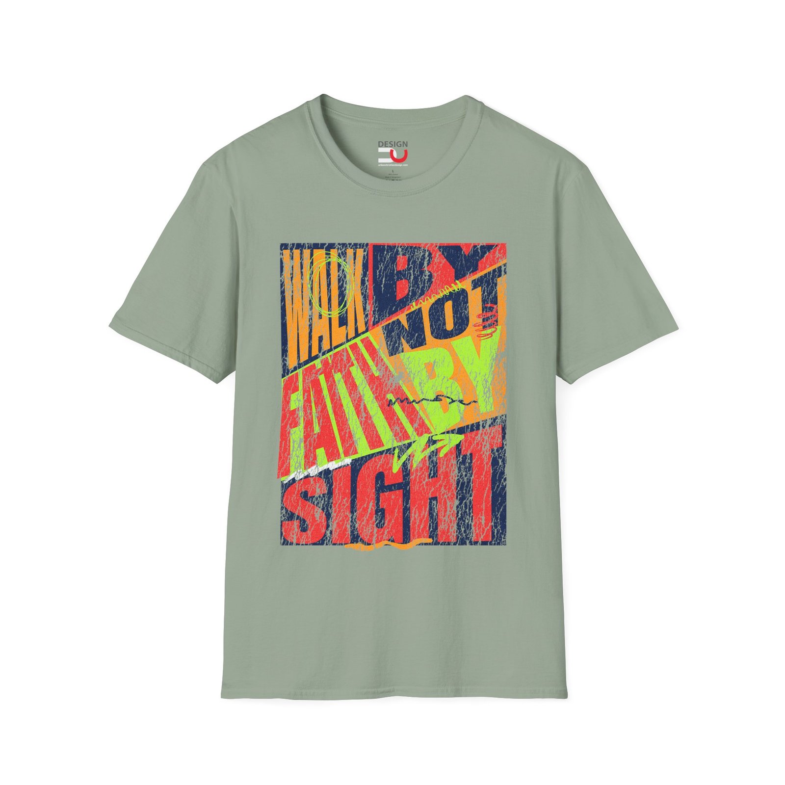 Walk By Faith Not By Sight T-Shirt — Christian Faith Tee - Image 4