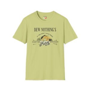 Hard Work Proverbs 14:4 T-Shirt - Dew Nothing's Farm Tee