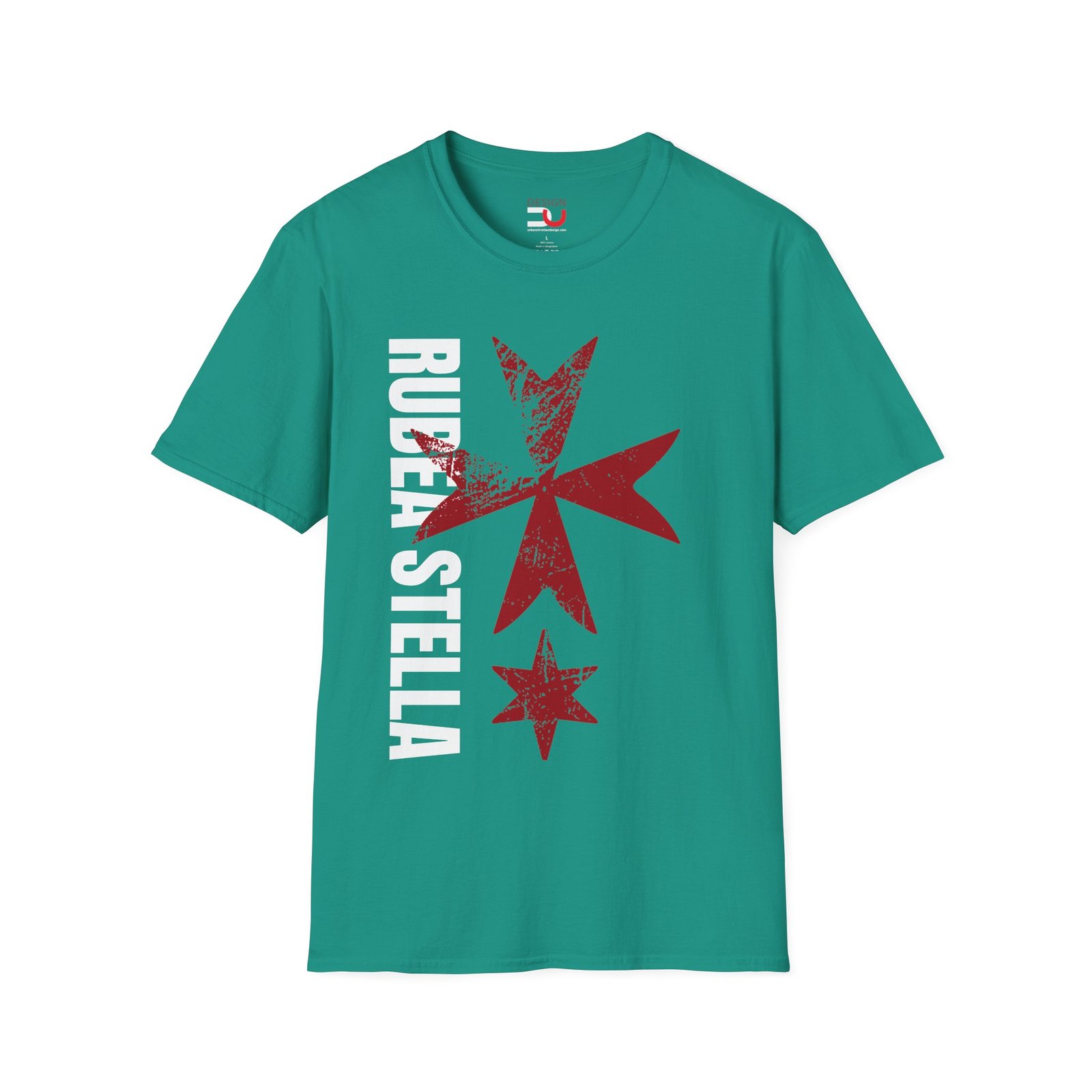 Rubea Stella Graphic T-Shirt - Knights of the Cross with the Red Star Tee - Image 8