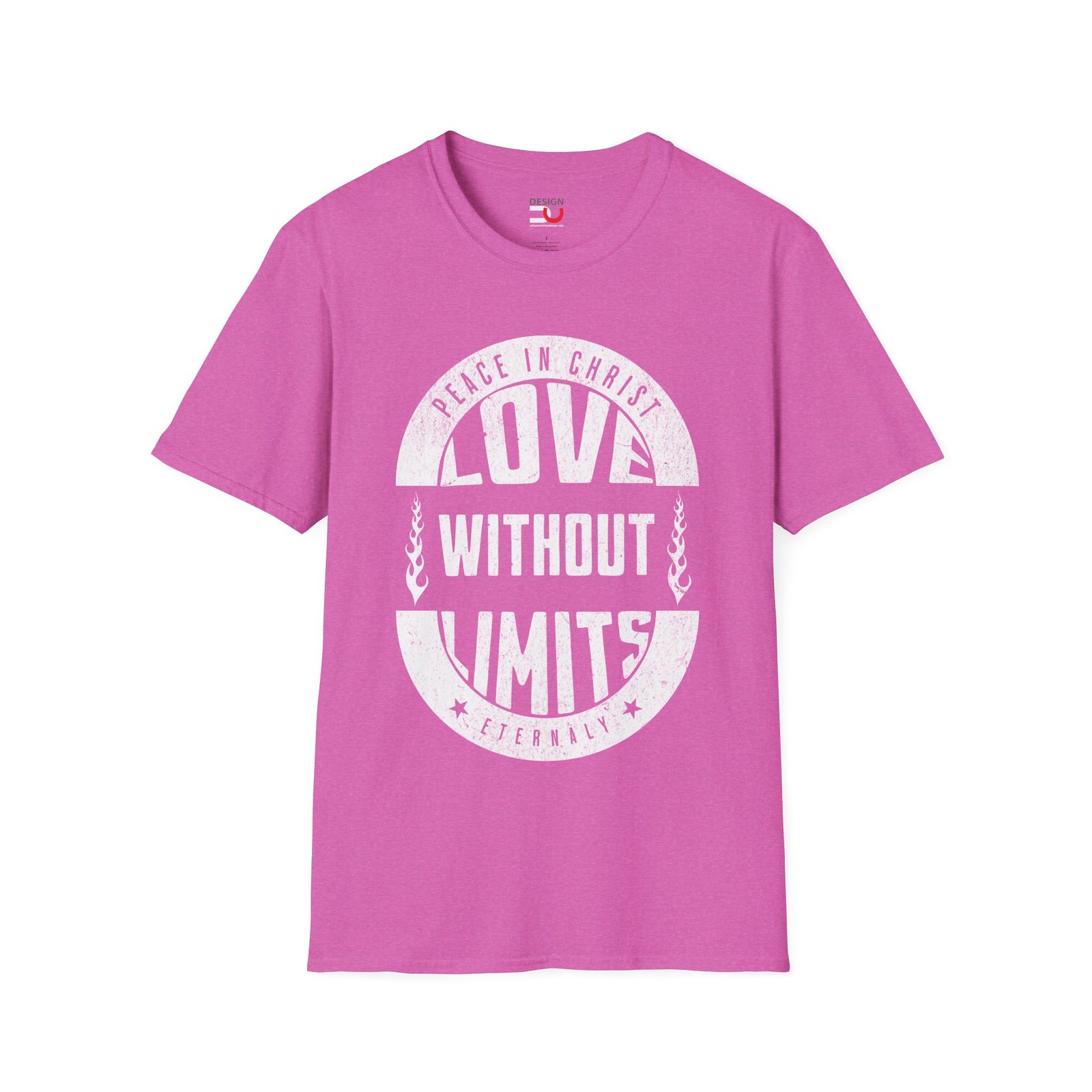 Love Without Limits T-Shirt — Inspirational Christian Faith Tee - Image 8
