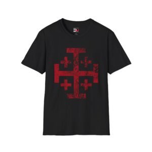 Jerusalem Cross T-Shirt — Christian Symbol Tee
