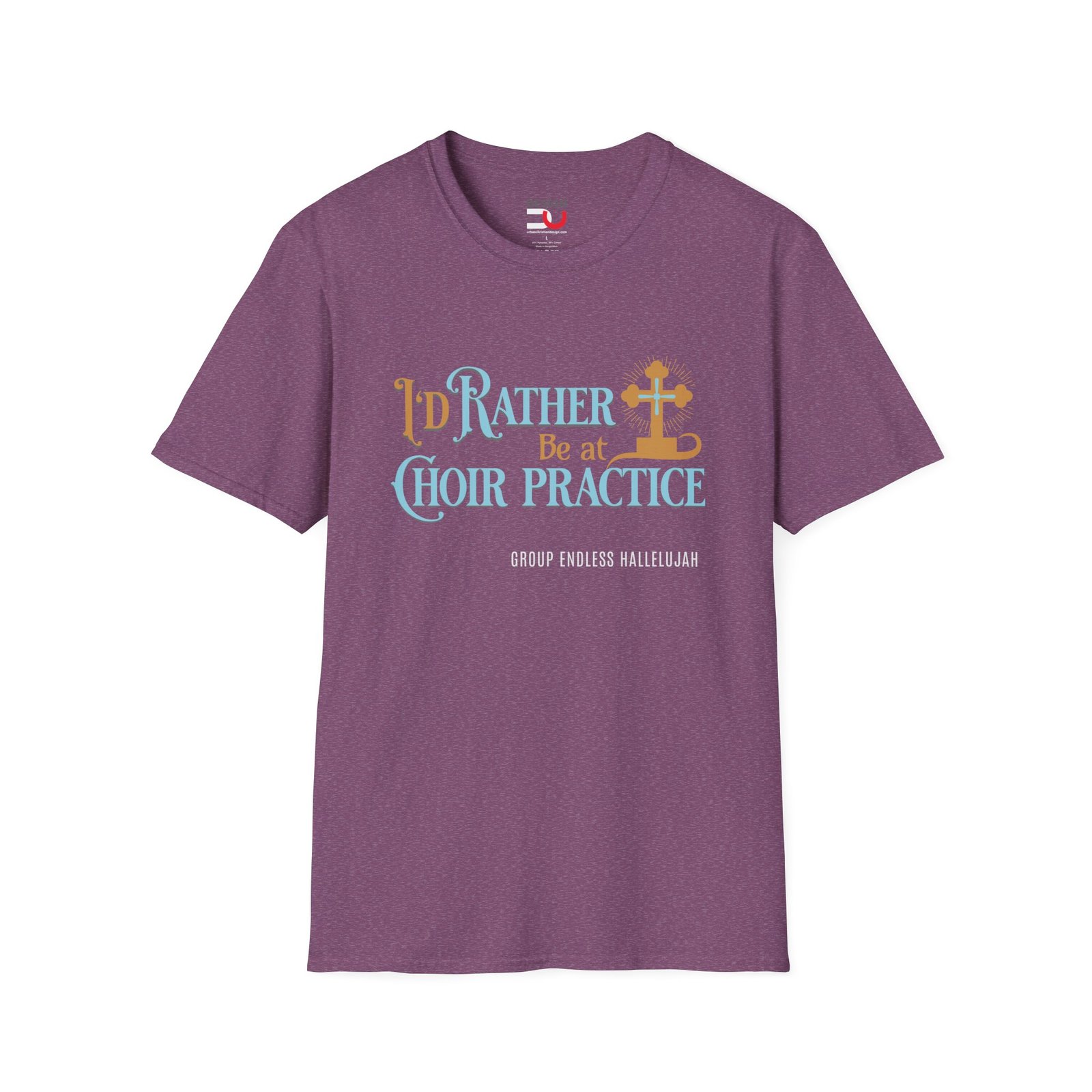 "I'd Rather Be at Choir Practice" T-Shirt — Church Music Tee - Image 7