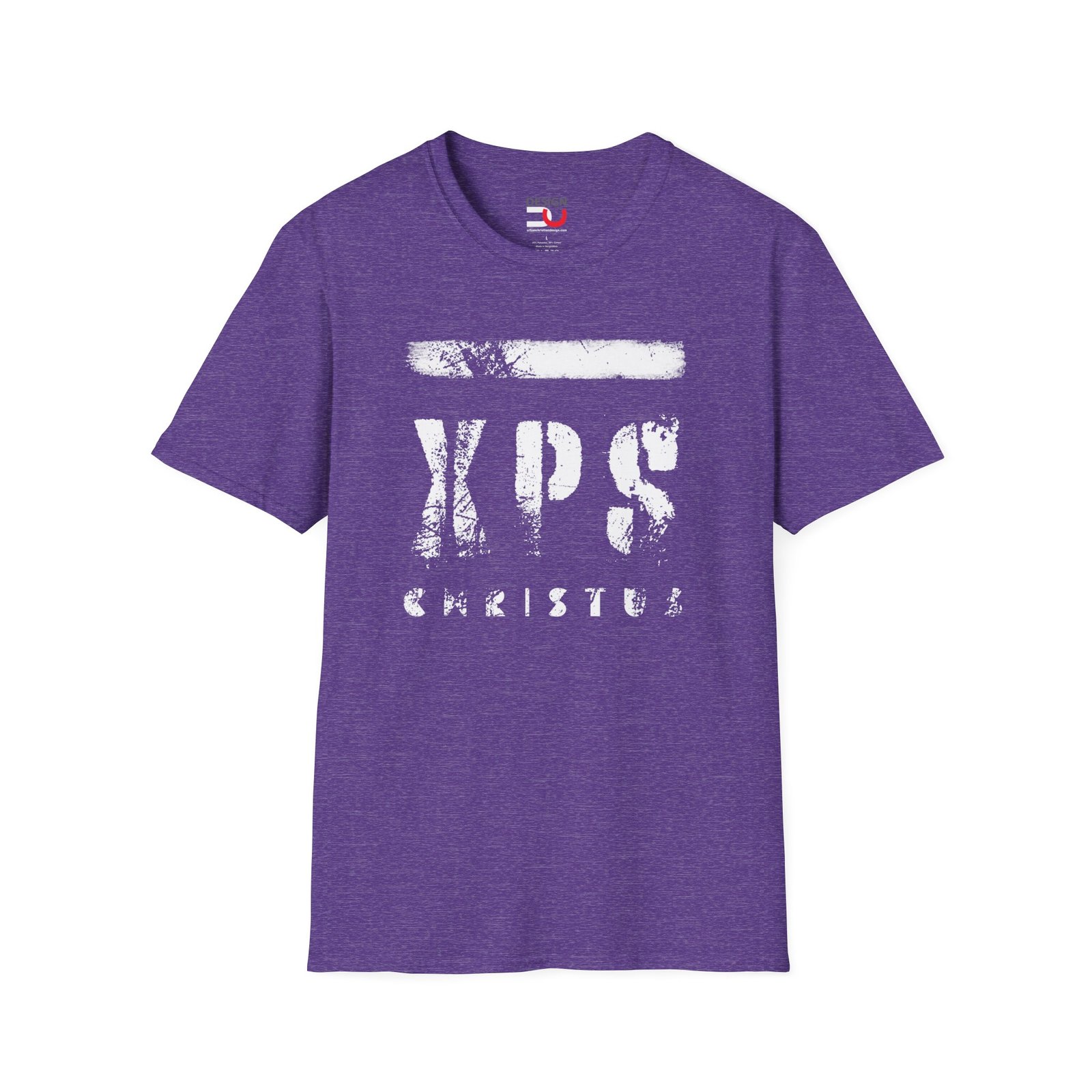XPS Christus Distressed Logo T-Shirt — Christian Faith Graphic Tee - Image 8