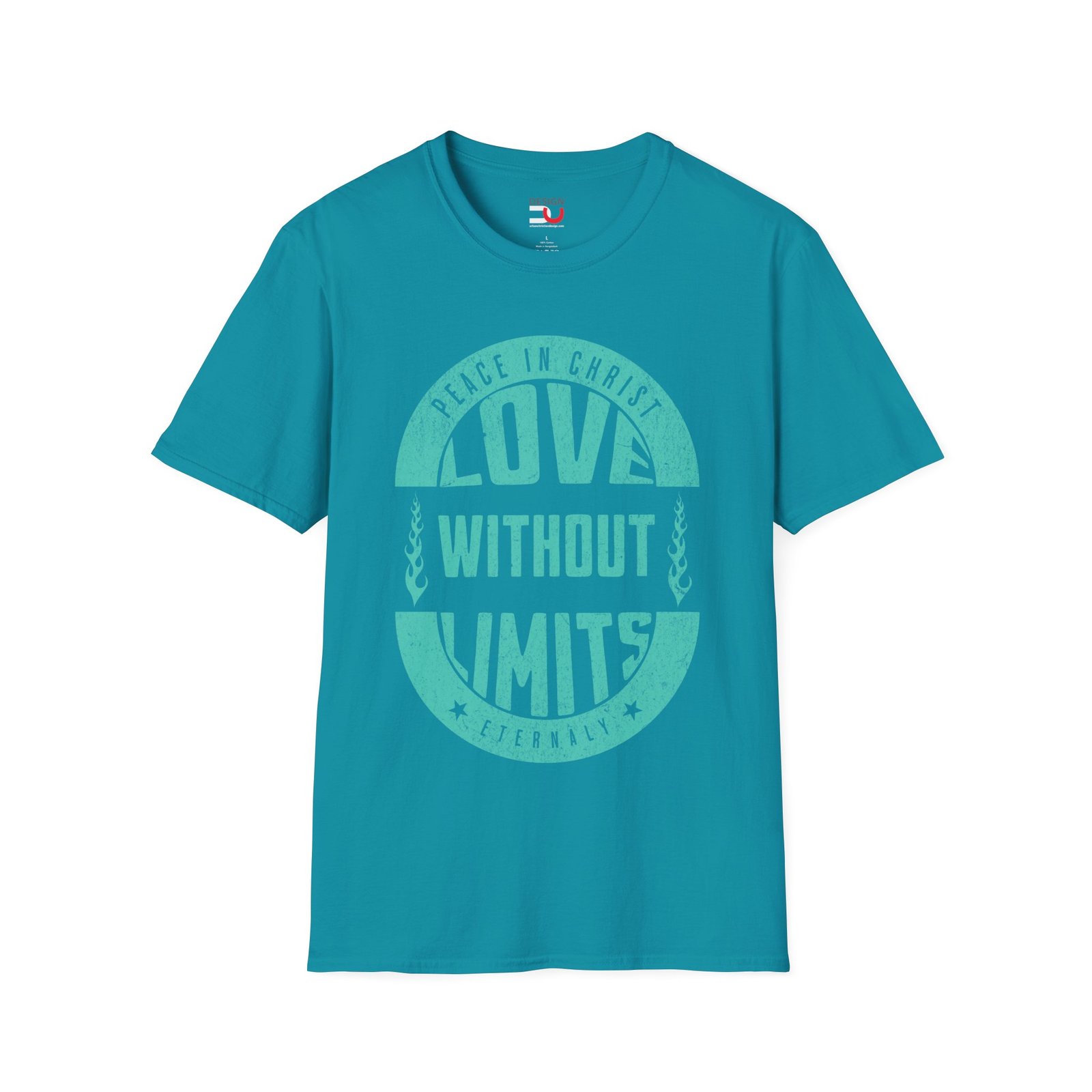 Love Without Limits T-Shirt — Peace in Christ Christian Tee