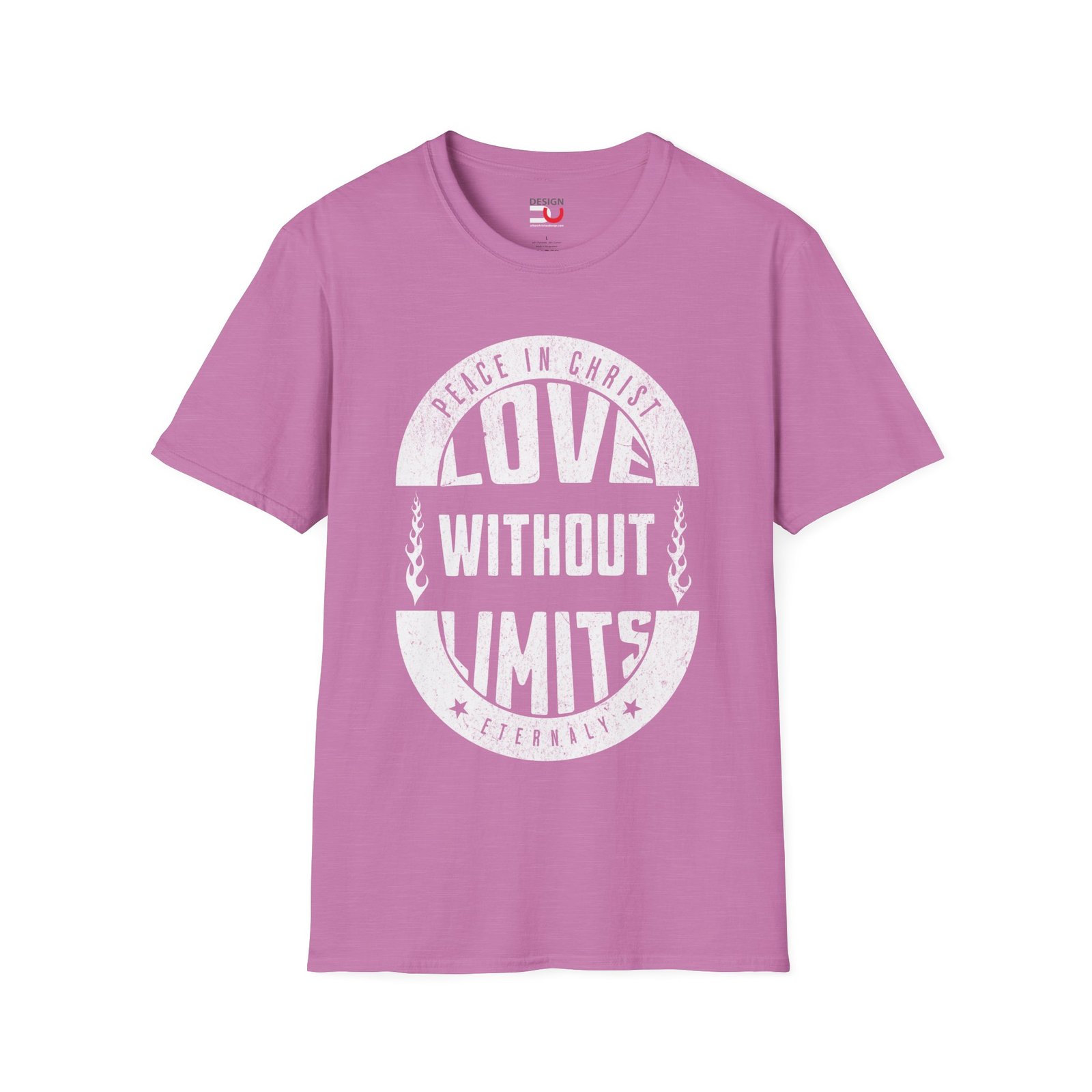 Love Without Limits T-Shirt — Inspirational Christian Faith Tee - Image 7