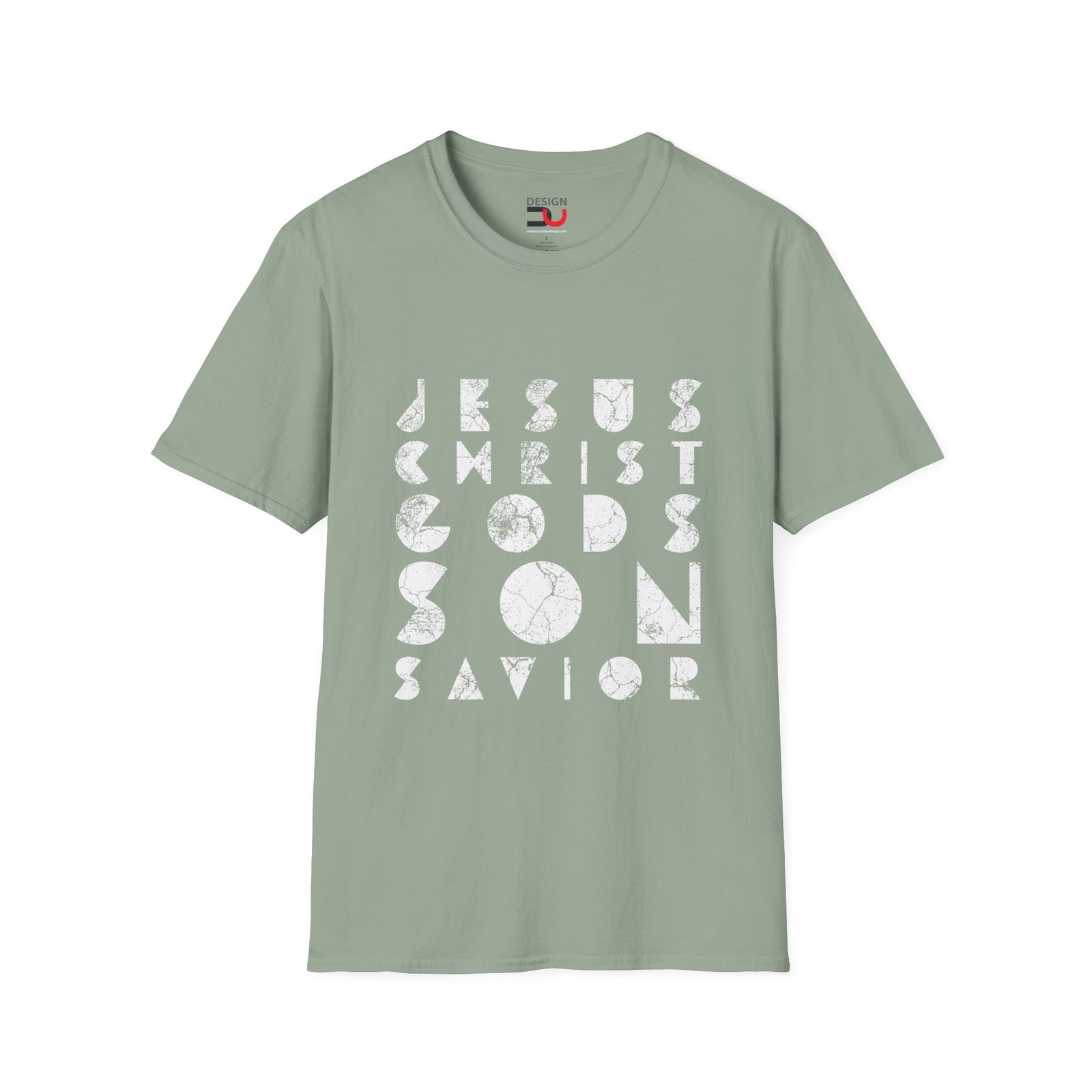 Jesus Christ Gods Son Savior - Christian T-shirt - UCD - Image 3