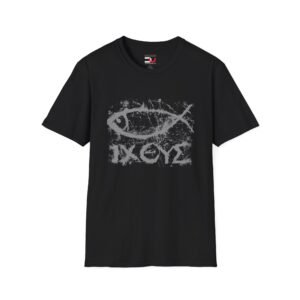 Christian Fish Ichthys T-Shirt — ICHTHYS / IXOYE Faith Tee