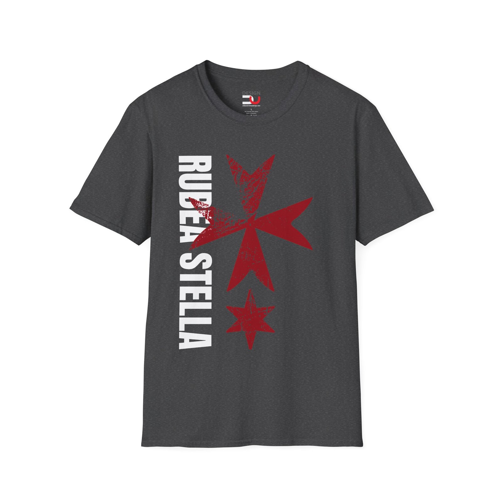 Rubea Stella Graphic T-Shirt - Knights of the Cross with the Red Star Tee - Image 7