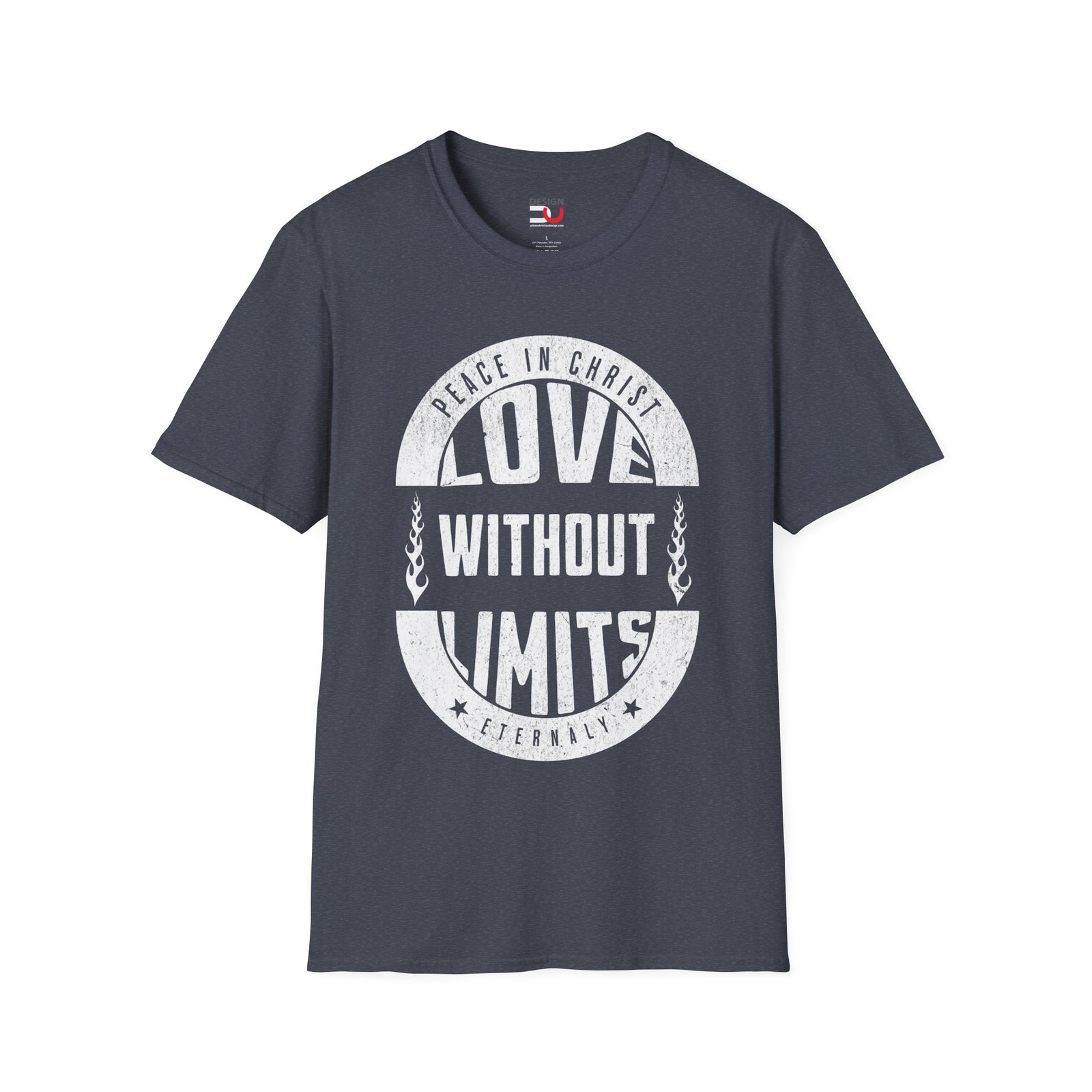 Love Without Limits T-Shirt — Inspirational Christian Faith Tee - Image 6