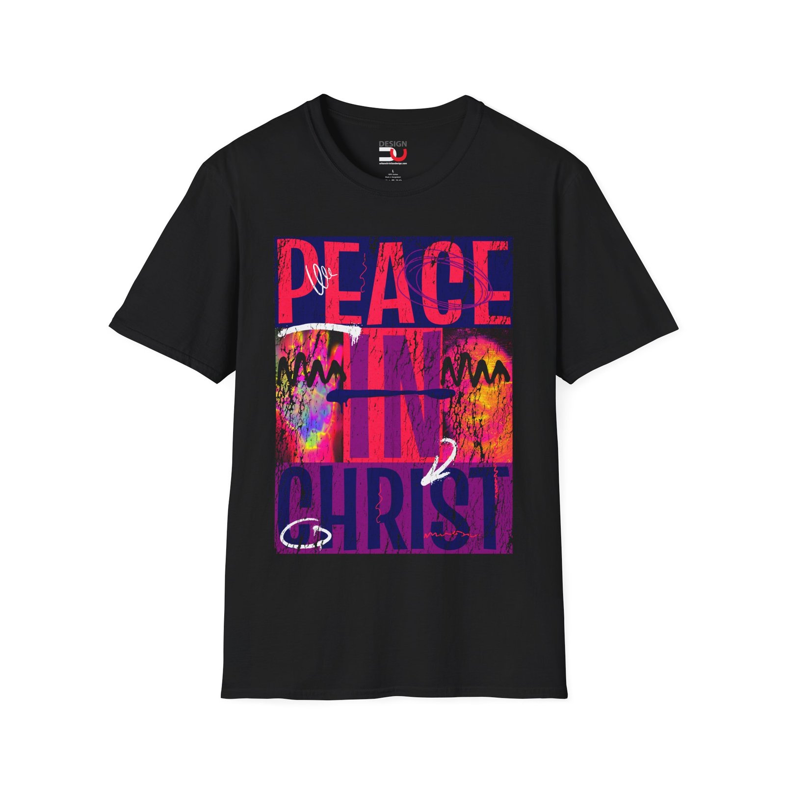 Peace in Christ T-Shirt — Colorful Christian Faith Tee - Image 2