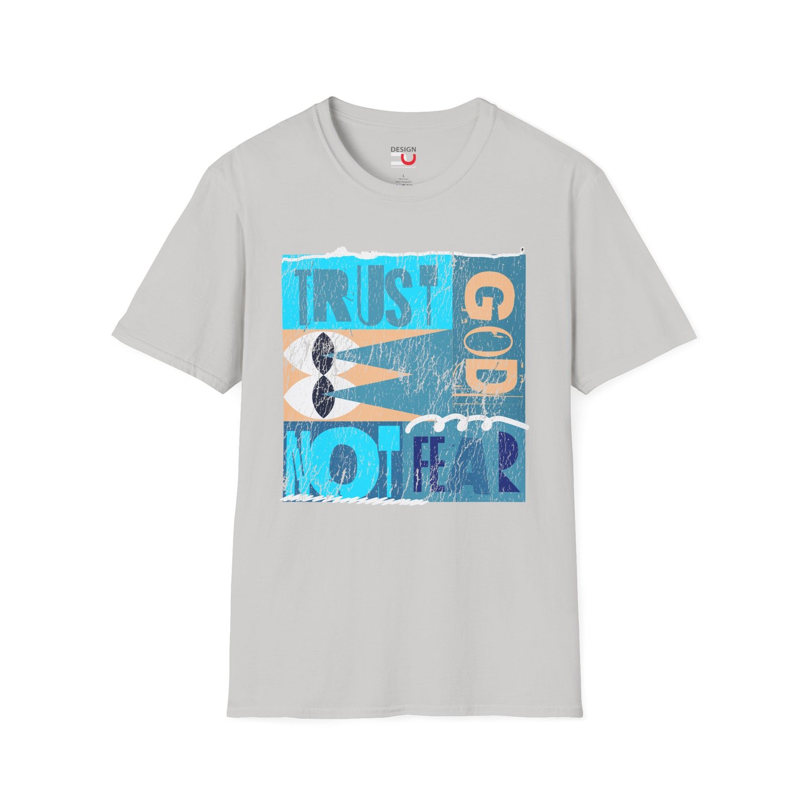Trust God Not Fear T-Shirt — Inspirational Christian Tee - Image 2