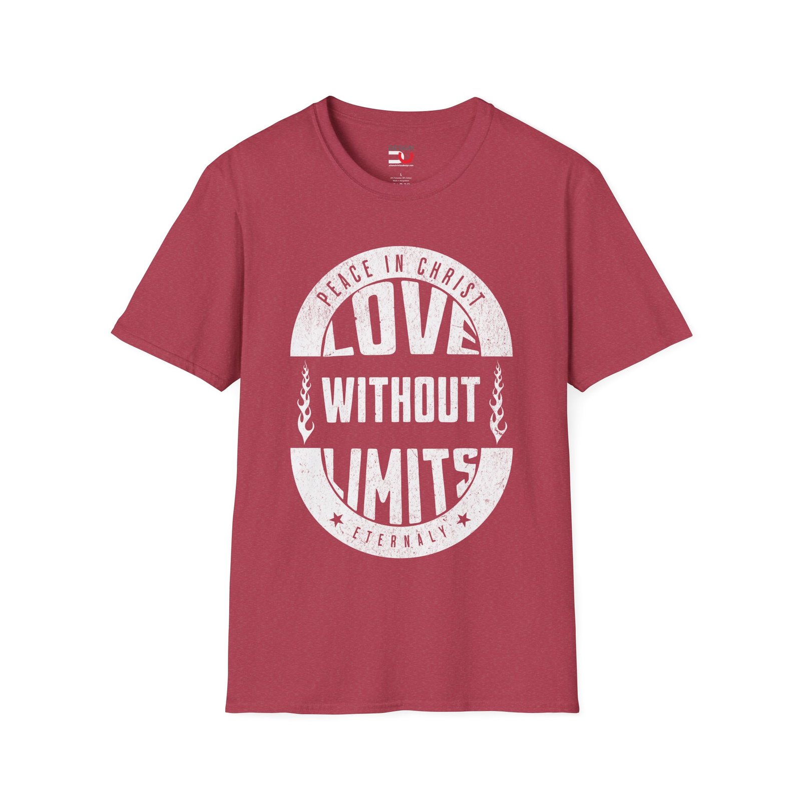 Love Without Limits T-Shirt — Inspirational Christian Faith Tee - Image 10