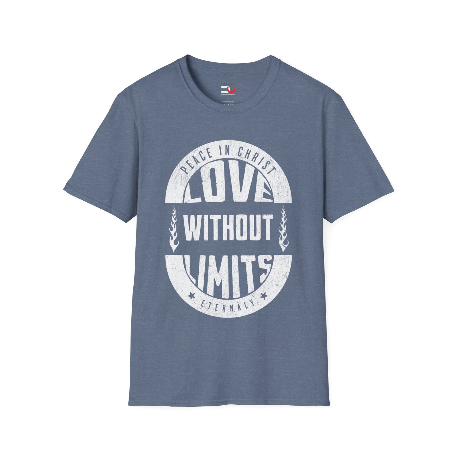 Love Without Limits T-Shirt — Inspirational Christian Faith Tee - Image 5