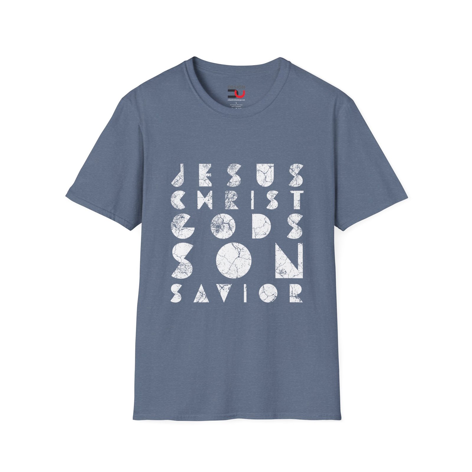 Jesus Christ Gods Son Savior - Christian T-shirt - UCD - Image 5