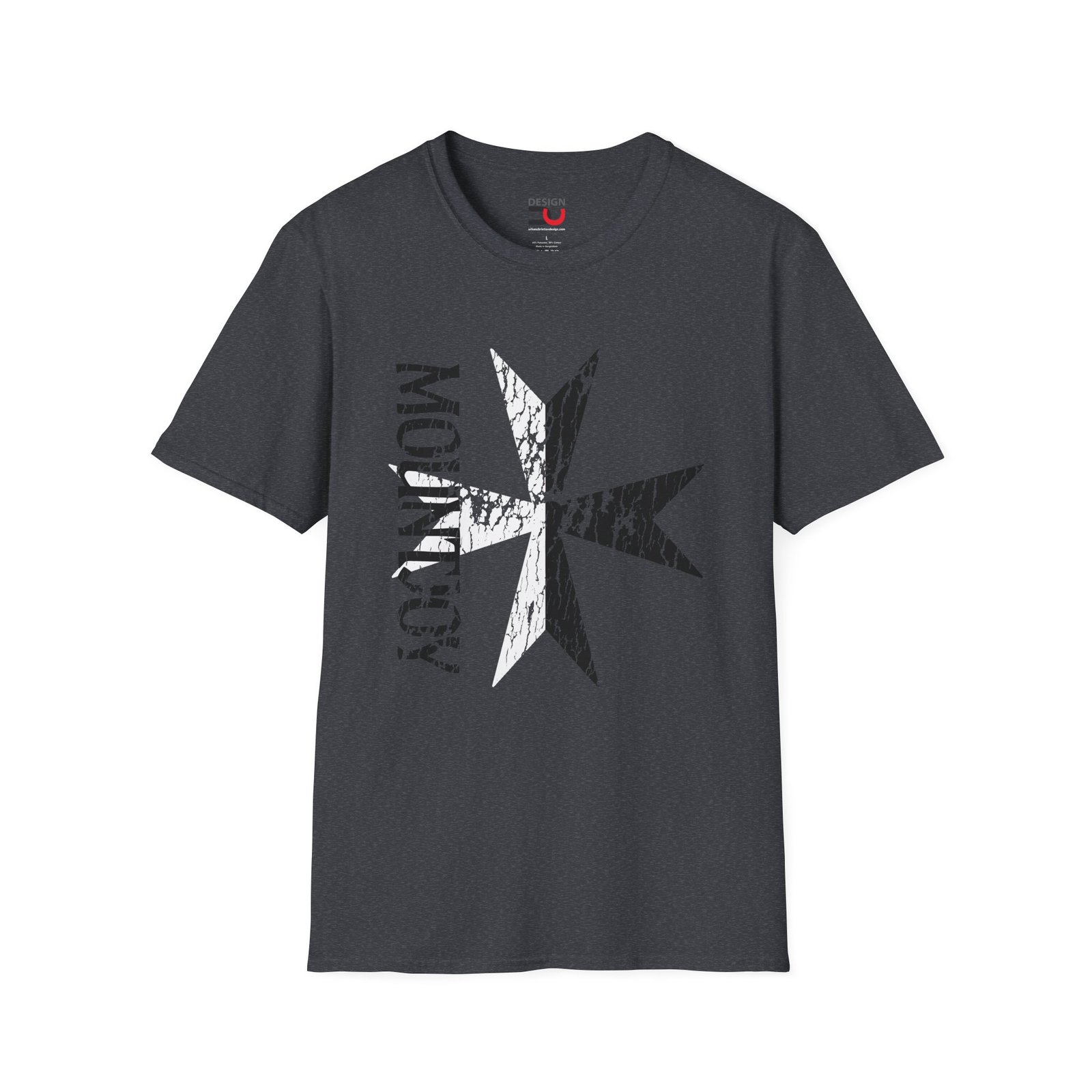 Order of Mountjoy T-Shirt —Spanish Cross Emblem Graphic tee - Image 6