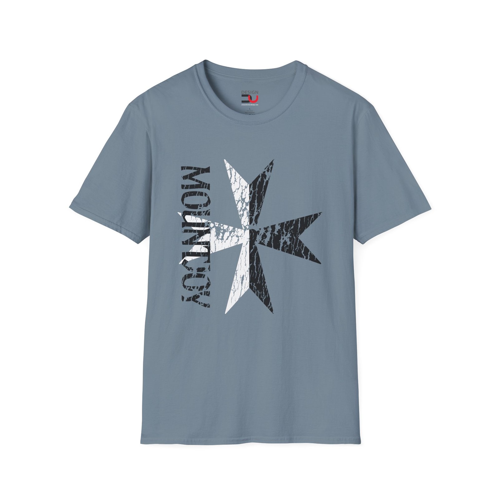 Order of Mountjoy T-Shirt —Spanish Cross Emblem Graphic tee - Image 4