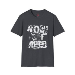 Rock Of Ages T-Shirt — Retro Distressed Jesus Christian Tee