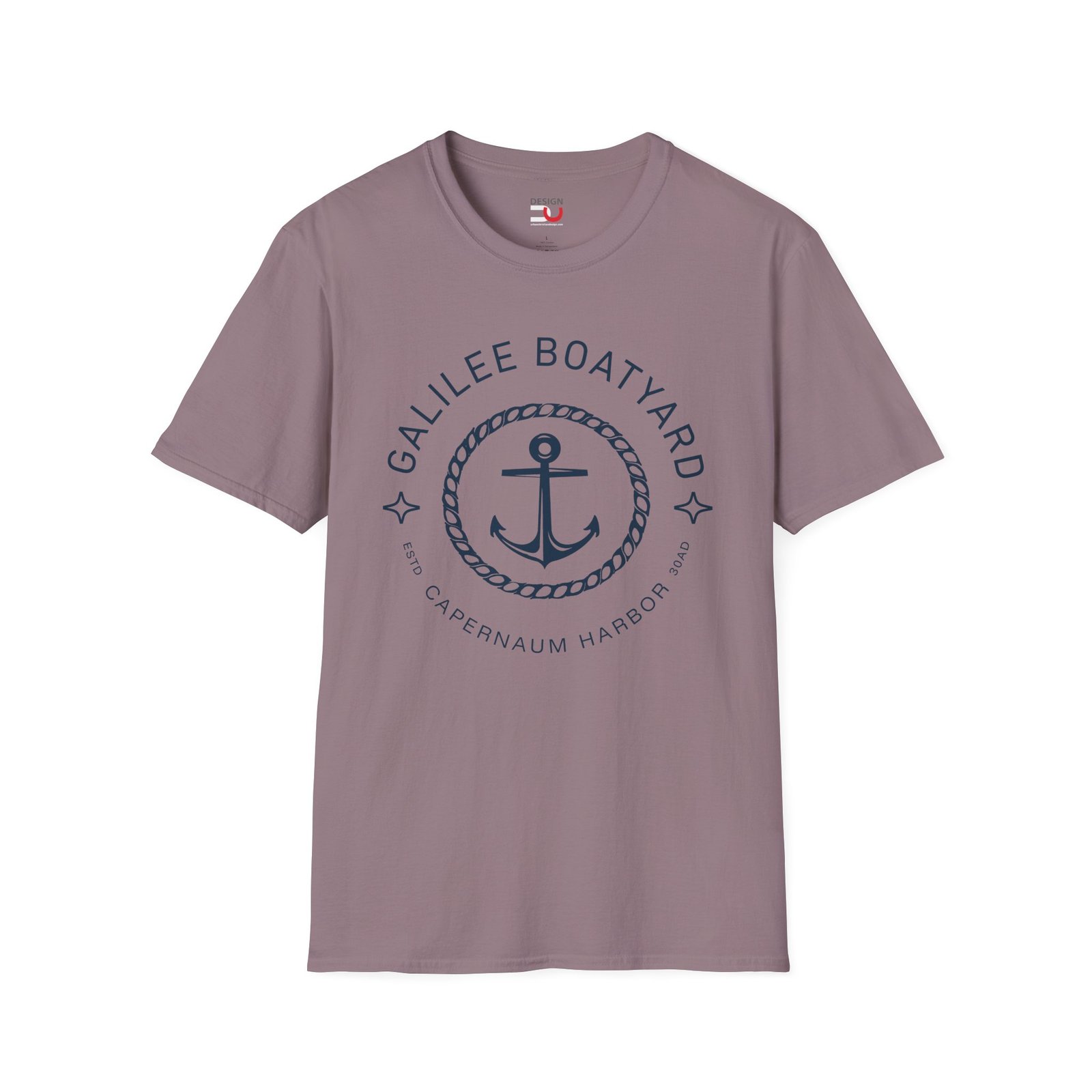 Galilee Boatyard Soft Christian T-Shirt - Image 8