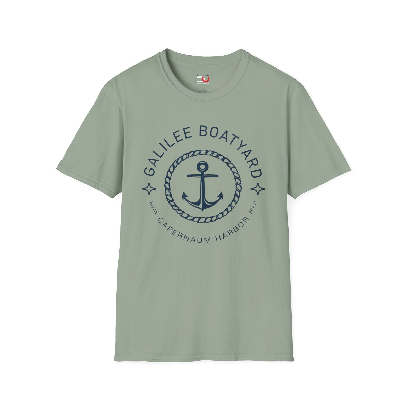 Galilee Boatyard Soft Christian T-Shirt