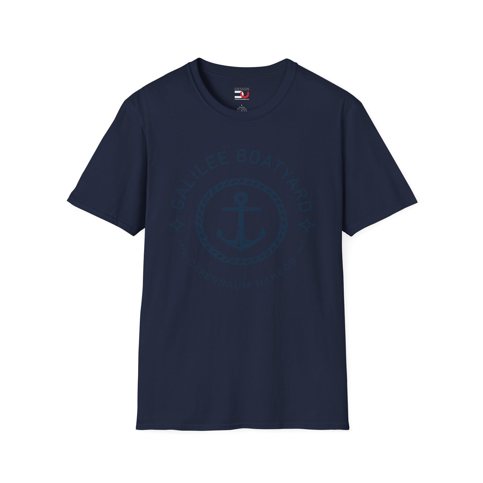 Galilee Boatyard Soft Christian T-Shirt - Image 7