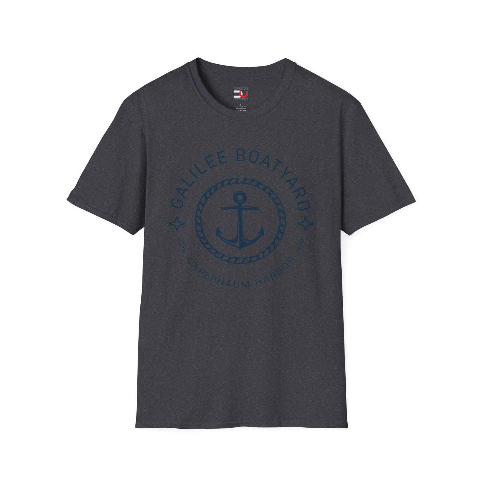 Galilee Boatyard Soft Christian T-Shirt - Image 6